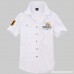Mens Bomber Casual Embroidery Military Solid Pocket Short Sleeve T-Shirt Tops White B07QF9NNLX